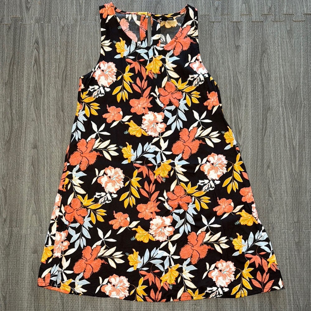 Roxy Floral Sleeveless Dress - Size XS